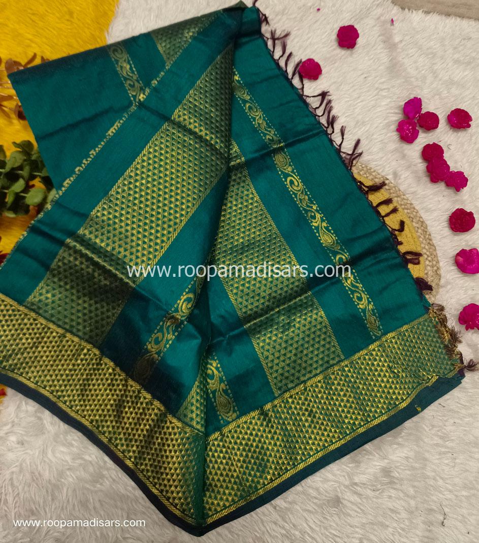 KALYANI SILK READYMADE ரெடிமேட் மடிசார் -READYMADE MADISAR WITHOUT BLOUSE PIECE - Image 2