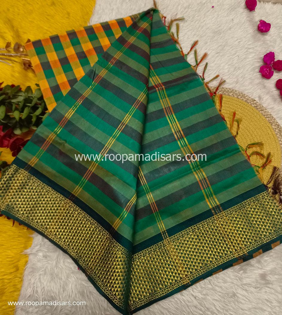 KALYANI SILK READYMADE ரெடிமேட் மடிசார் -READYMADE MADISAR WITHOUT BLOUSE PIECE - Image 2