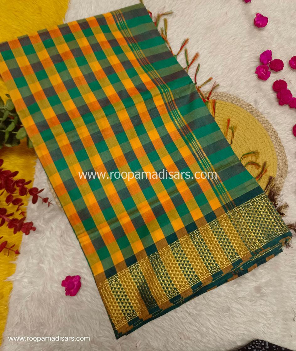 KALYANI SILK READYMADE ரெடிமேட் மடிசார் -READYMADE MADISAR WITHOUT BLOUSE PIECE