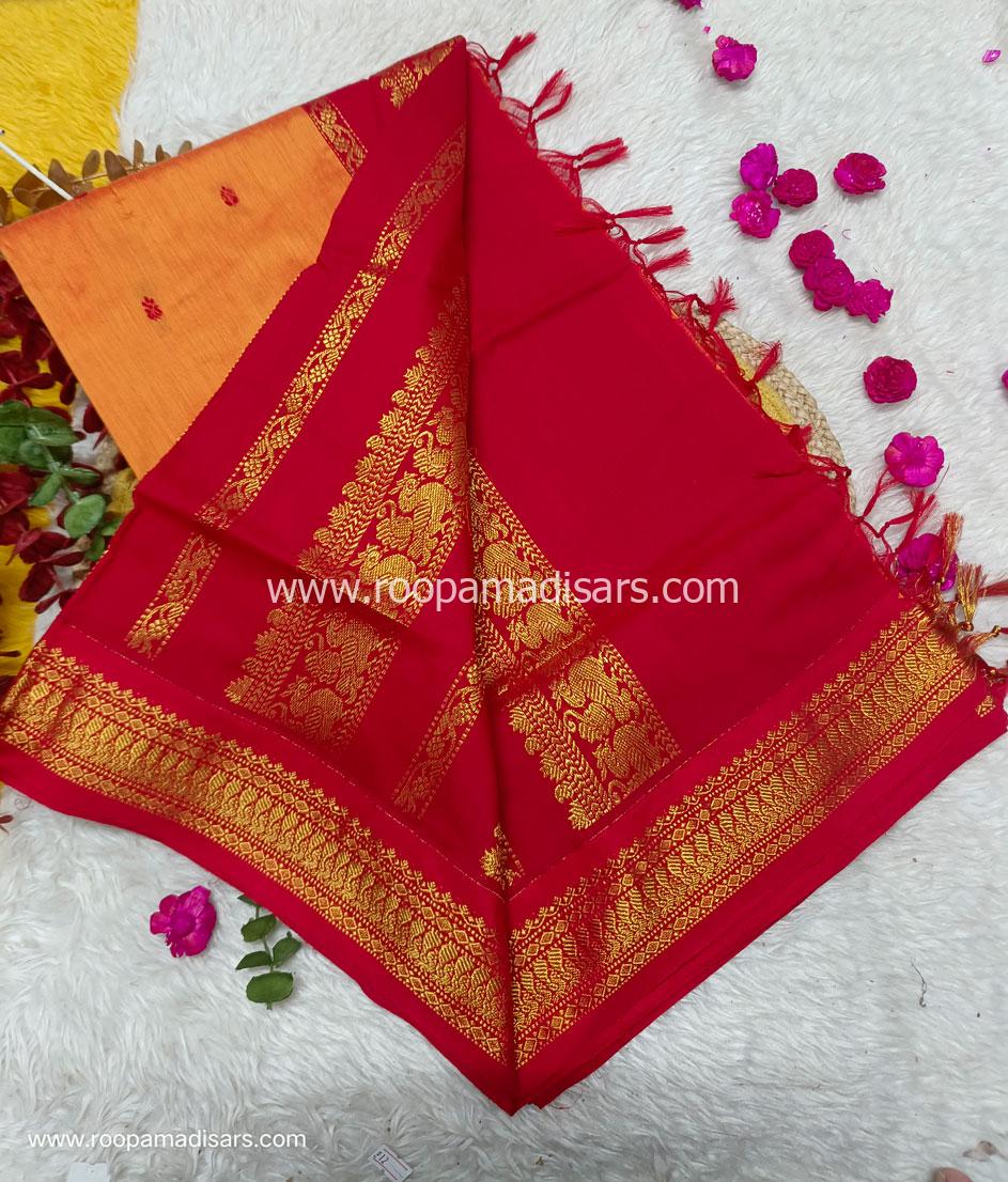KALYANI SILK READYMADE ரெடிமேட் மடிசார் -READYMADE MADISAR WITHOUT BLOUSE PIECE - Image 2