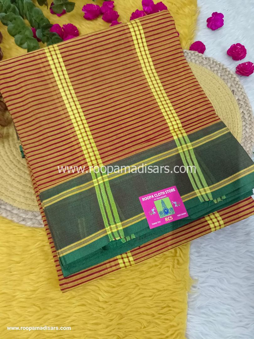 DEVENDRA SAREES -10 YARDS ORIGINAL DEVENDRA MADISAR SAREE WITHOUT BLOUSE PIECE
