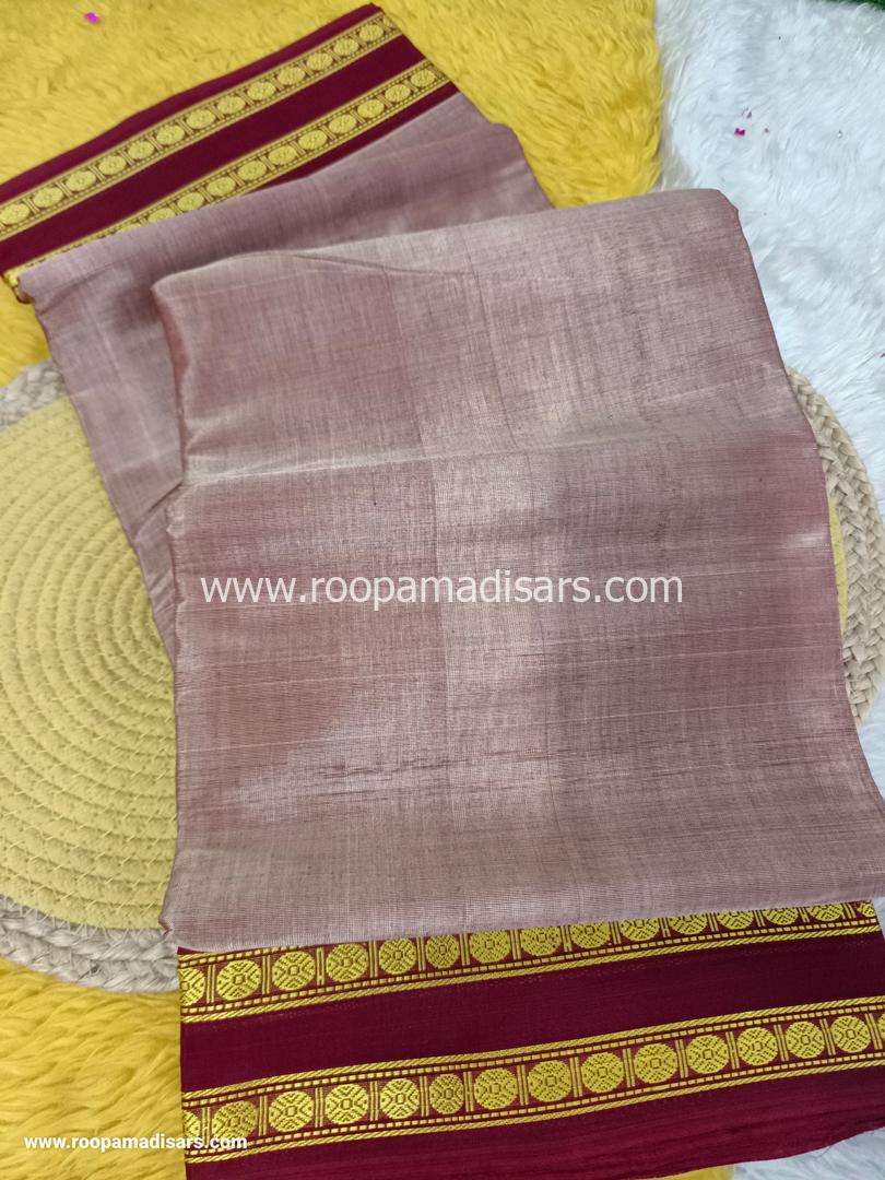 DEVENDRA SAREES -10 YARDS ORIGINAL DEVENDRA MADISAR SAREE WITHOUT BLOUSE PIECE - Image 2