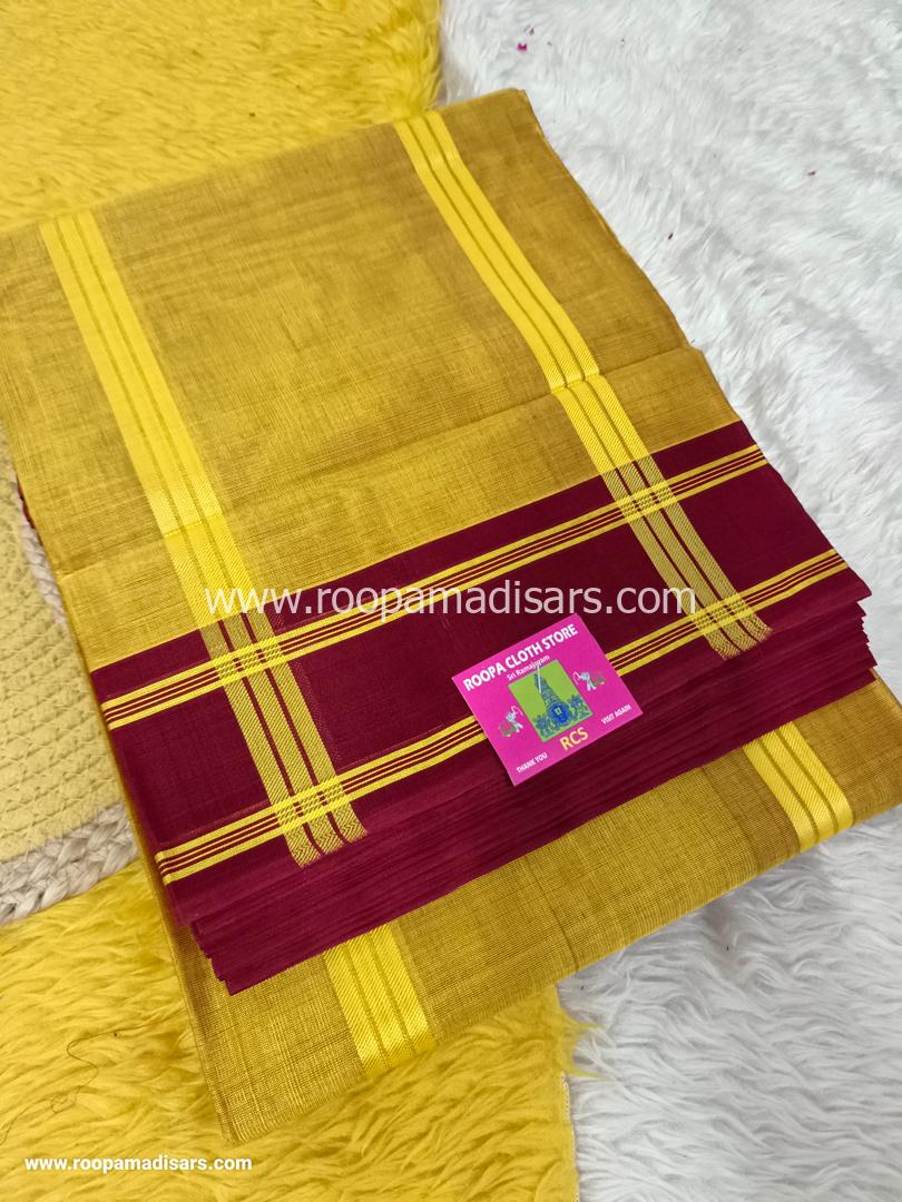 DEVENDRA SAREES -10.5 YARDS ORIGINAL DEVENDRA MADISAR SAREE WITHOUT BLOUSE PIECE