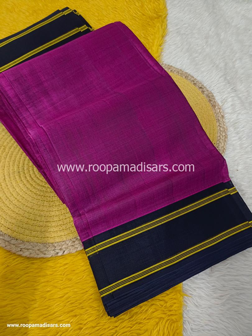 DEVENDRA SAREES -10.5 YARDS ORIGINAL DEVENDRA MADISAR SAREE WITHOUT BLOUSE PIECE - Image 2