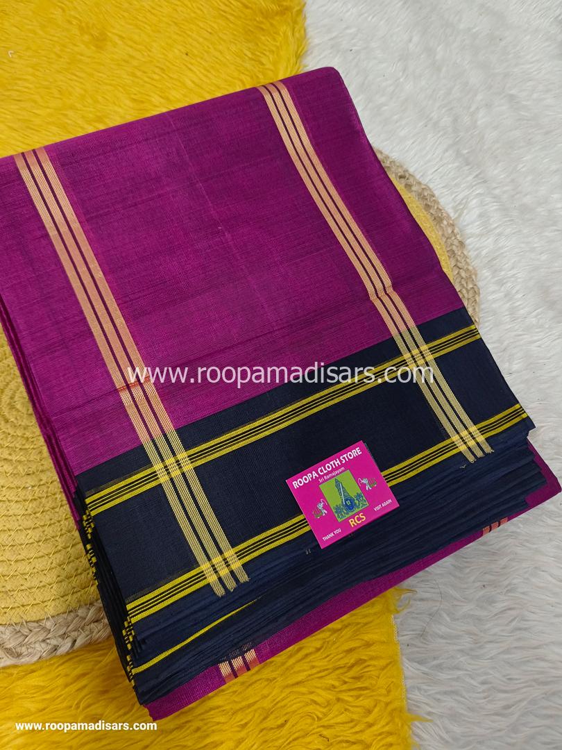DEVENDRA SAREES -10.5 YARDS ORIGINAL DEVENDRA MADISAR SAREE WITHOUT BLOUSE PIECE