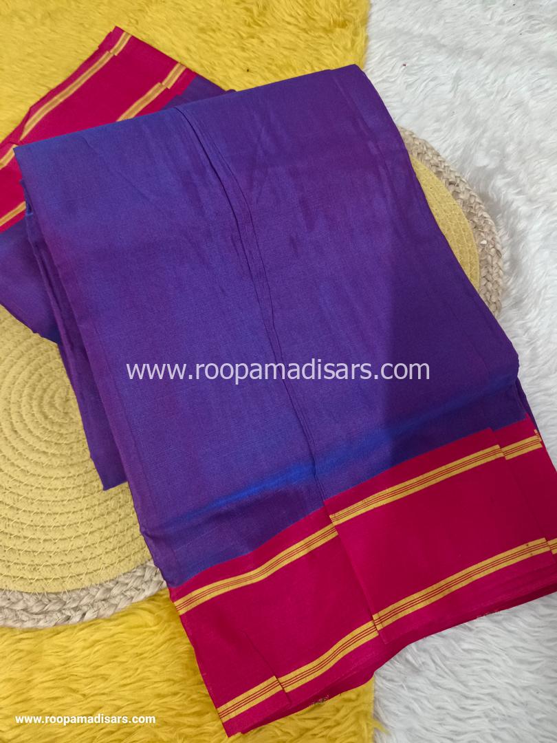 DEVENDRA SAREES -10 YARDS ORIGINAL DEVENDRA MADISAR SAREE WITHOUT BLOUSE PIECE - Image 2