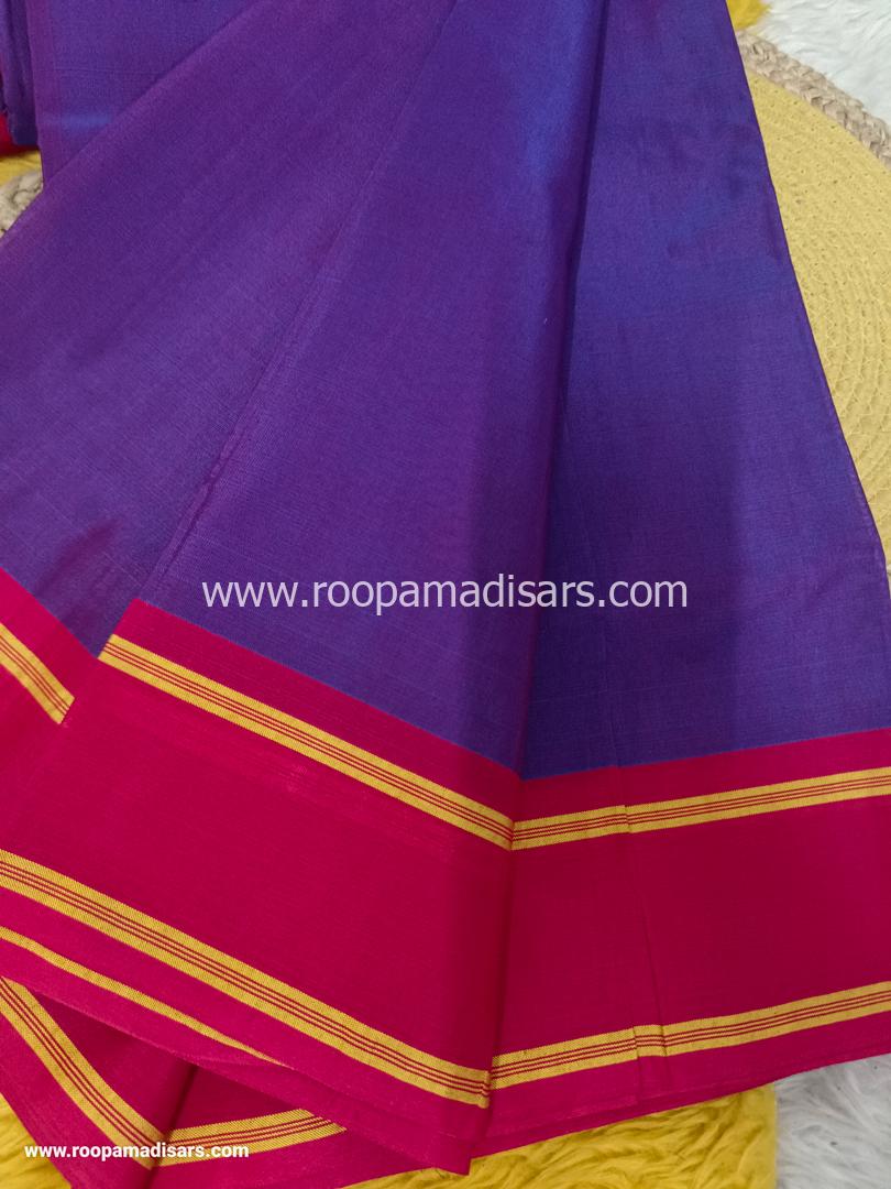 DEVENDRA SAREES -10 YARDS ORIGINAL DEVENDRA MADISAR SAREE WITHOUT BLOUSE PIECE - Image 3
