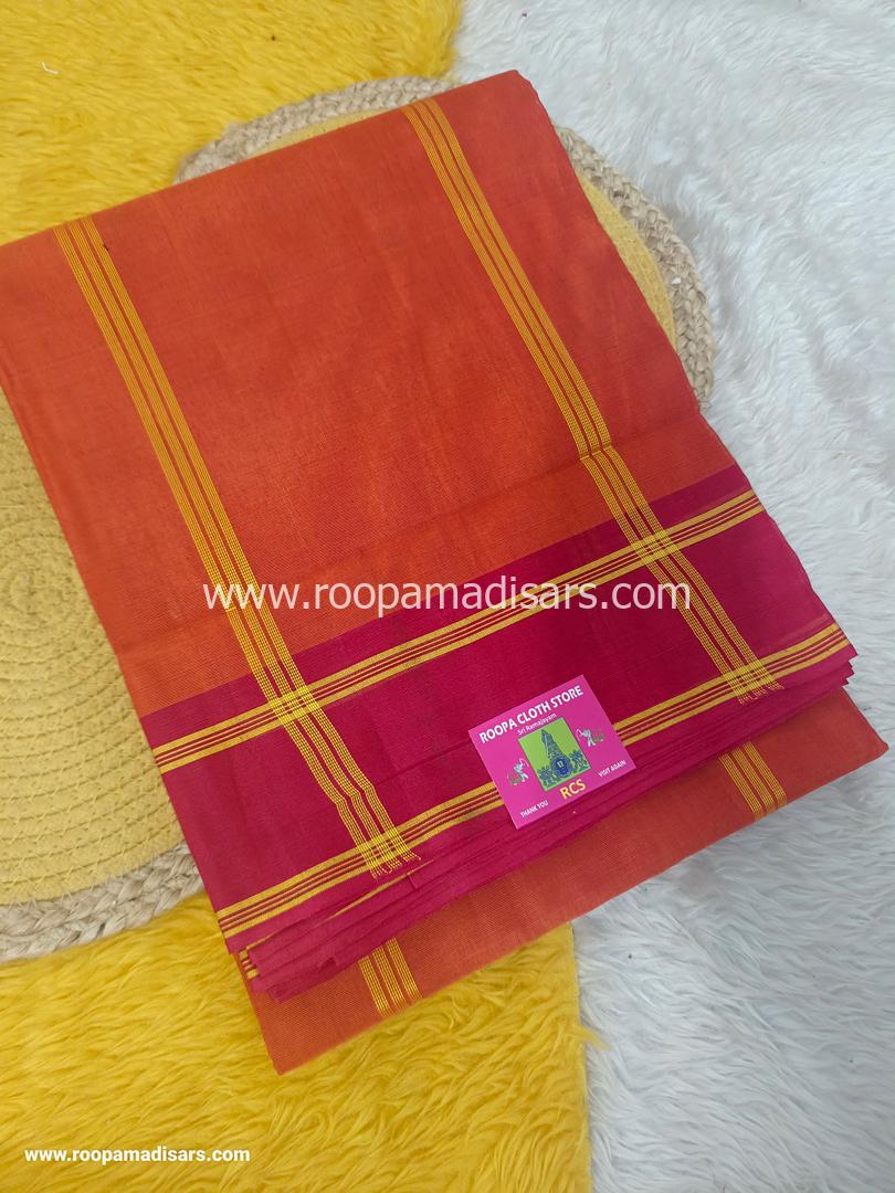 DEVENDRA SAREES -10 YARDS ORIGINAL DEVENDRA MADISAR SAREE WITHOUT BLOUSE PIECE