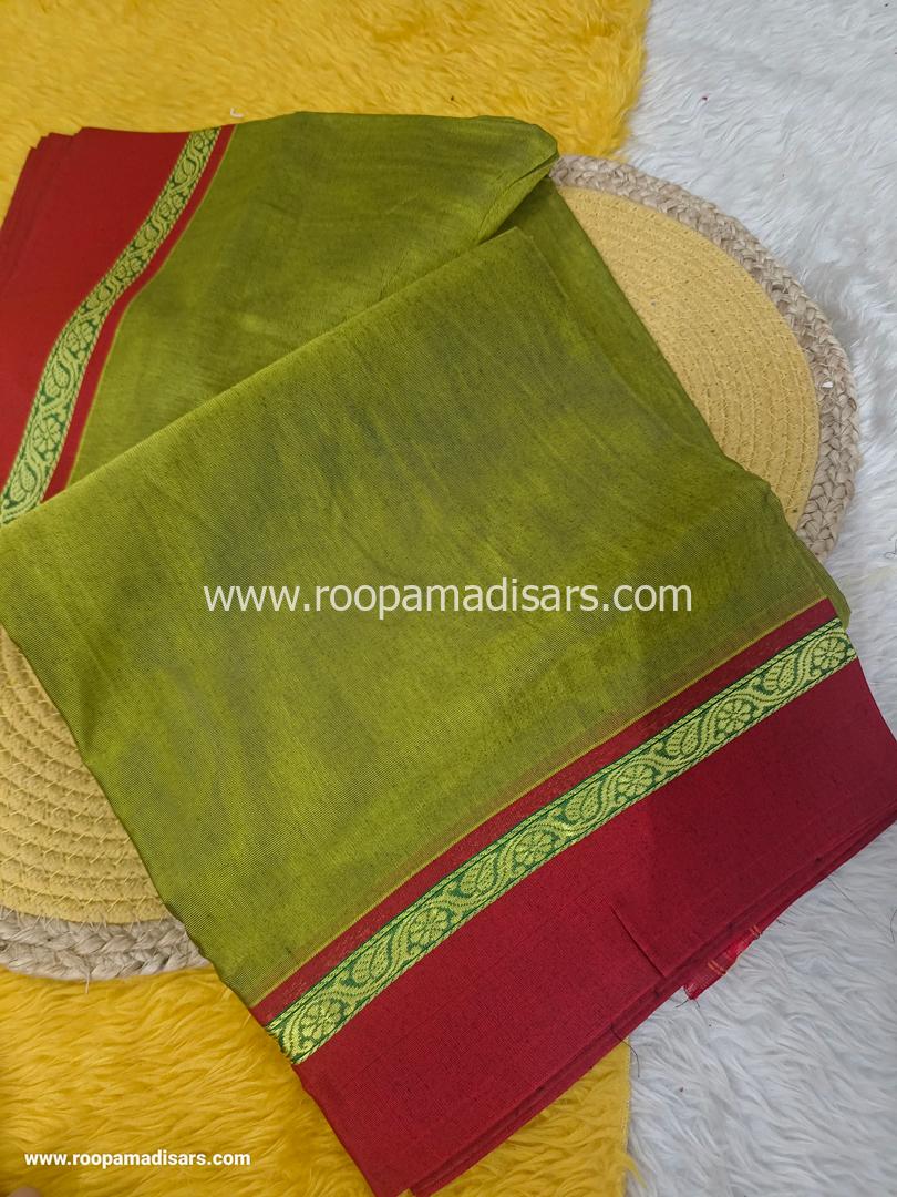 DEVENDRA SAREES -10 YARDS ORIGINAL DEVENDRA MADISAR SAREE WITHOUT BLOUSE PIECE - Image 2