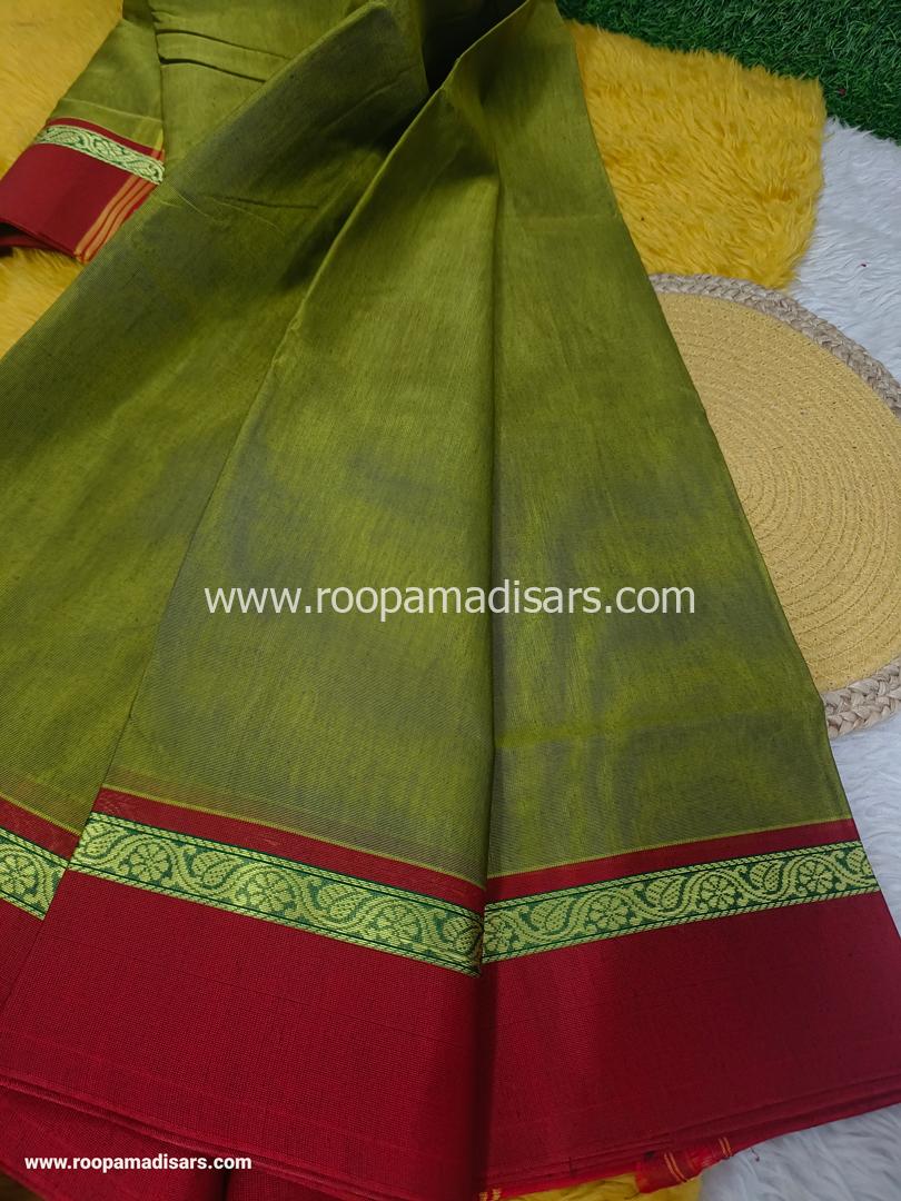 DEVENDRA SAREES -10 YARDS ORIGINAL DEVENDRA MADISAR SAREE WITHOUT BLOUSE PIECE - Image 3