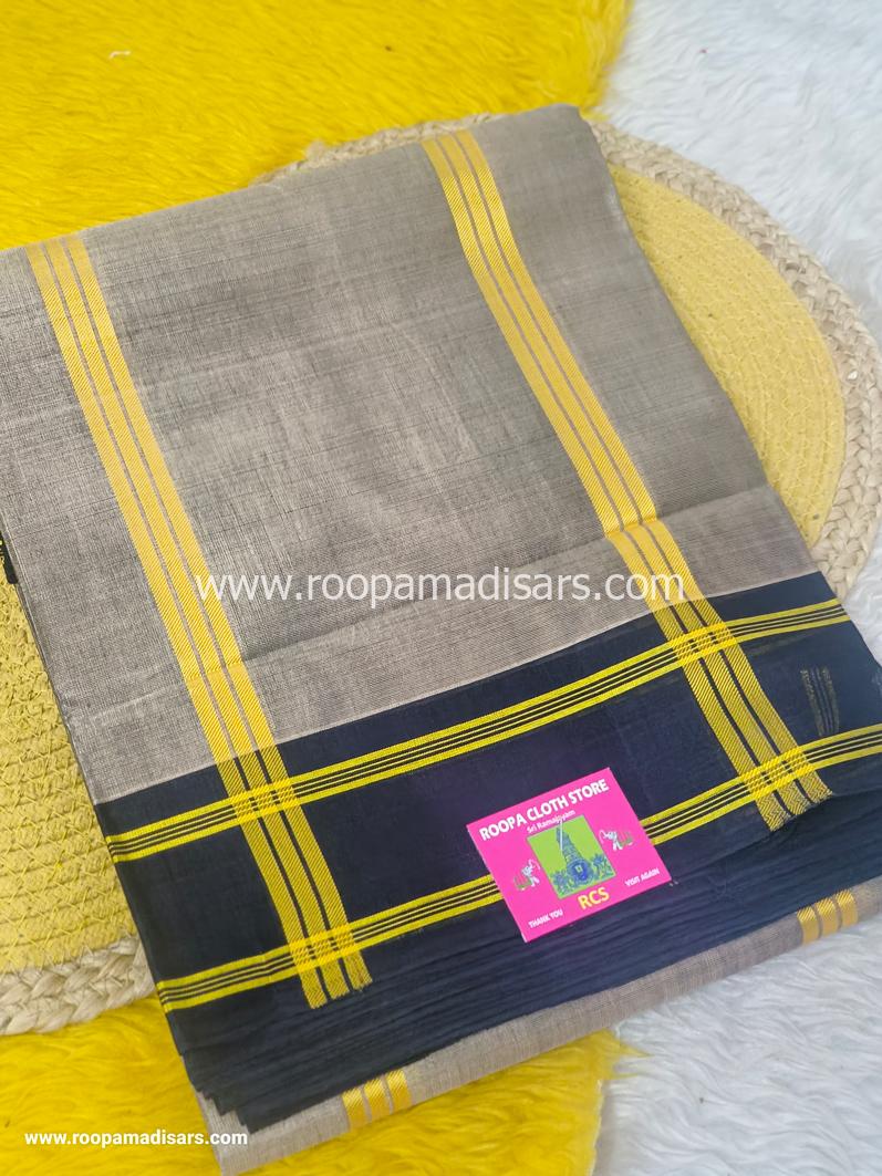 DEVENDRA SAREES -10.5 YARDS ORIGINAL DEVENDRA MADISAR SAREE WITHOUT BLOUSE PIECE