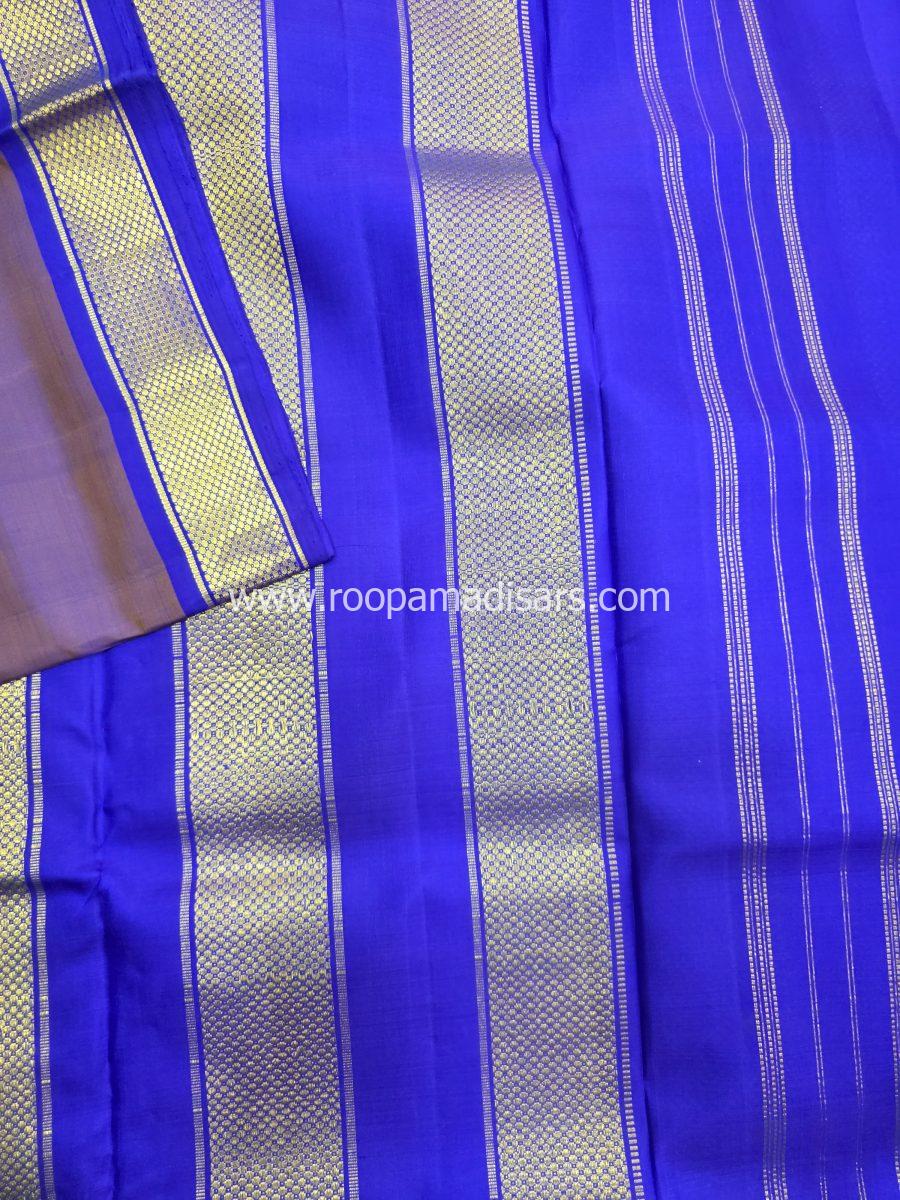 Pure Silk Madisar(with silk mark)-10YARDS PURE SILK PATTU MADISAR KORVAI BORDER WITHOUT BLOUSE PIECE - Image 2