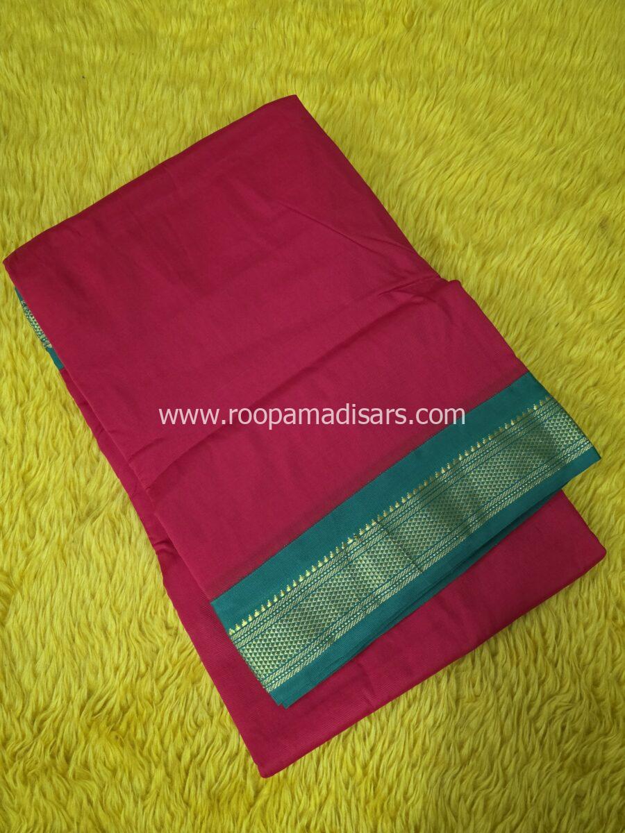 BUTTER SILK MADISARS -10YARDS BUTTER SILK MADISAR KORVAI BORDER WITHOUT BLOUSE PIECE