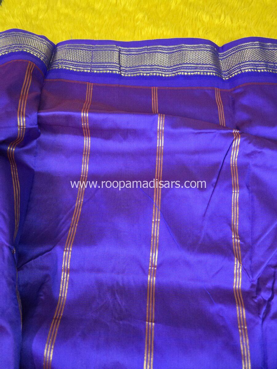 BUTTER SILK MADISARS -10YARDS BUTTER SILK MADISAR KORVAI BORDER WITHOUT BLOUSE PIECE - Image 2