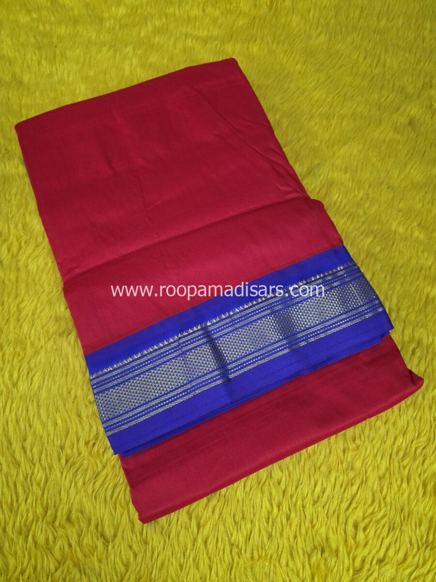 BUTTER SILK MADISARS -10YARDS BUTTER SILK MADISAR KORVAI BORDER WITHOUT BLOUSE PIECE