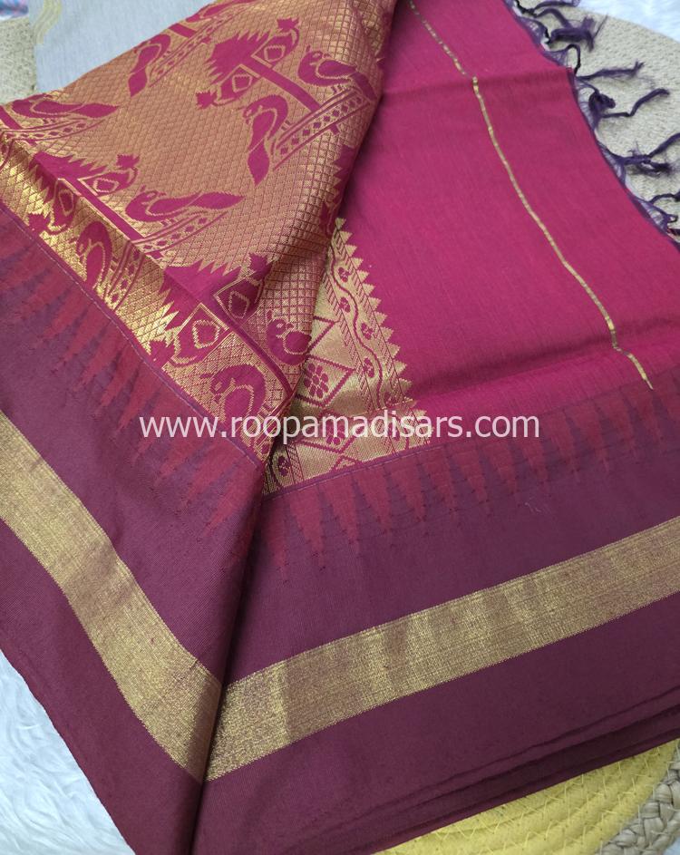KALYANI SILK READYMADE ரெடிமேட் மடிசார் -READYMADE MADISAR WITHOUT BLOUSE PIECE - Image 3