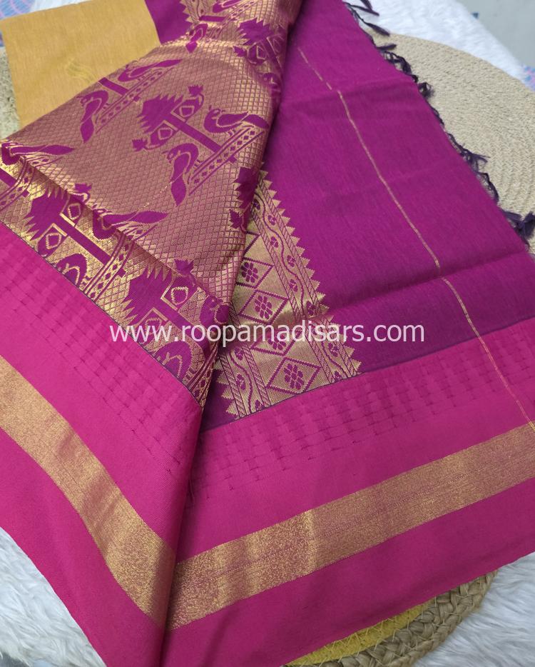 KALYANI SILK READYMADE ரெடிமேட் மடிசார் -READYMADE MADISAR WITHOUT BLOUSE PIECE - Image 3