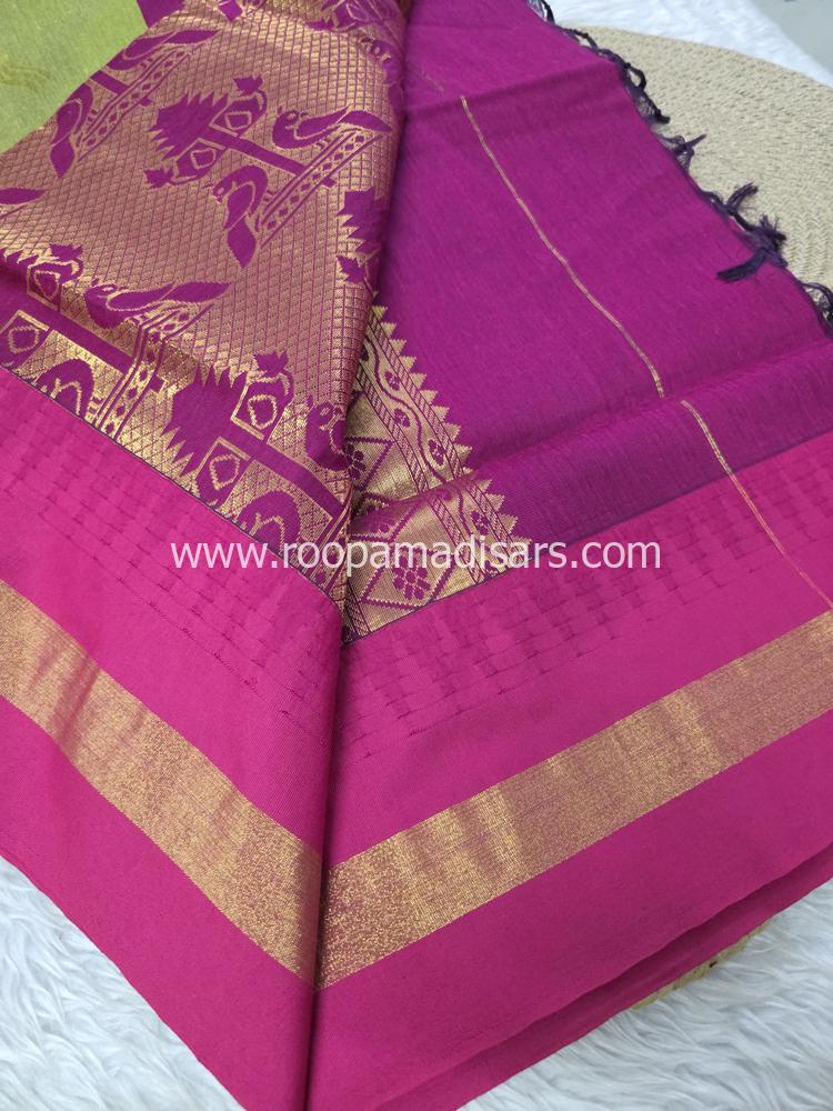 KALYANI SILK READYMADE ரெடிமேட் மடிசார் -READYMADE MADISAR WITHOUT BLOUSE PIECE - Image 3