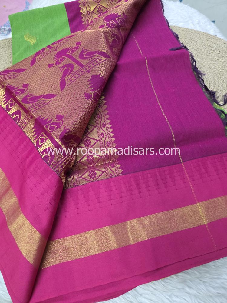 KALYANI SILK READYMADE ரெடிமேட் மடிசார் -READYMADE MADISAR WITHOUT BLOUSE PIECE - Image 3