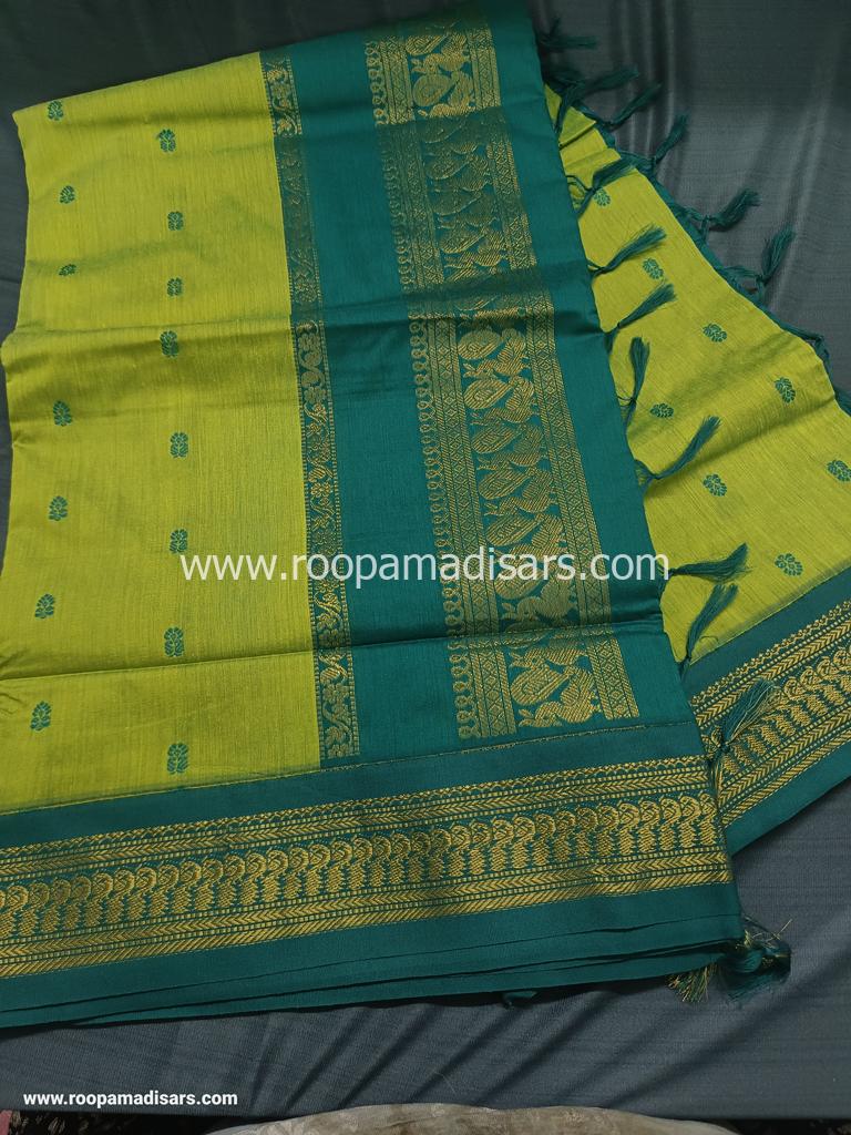 KALYANI SILK READYMADE ரெடிமேட் மடிசார் -READYMADE MADISAR WITHOUT BLOUSE PIECE - Image 2