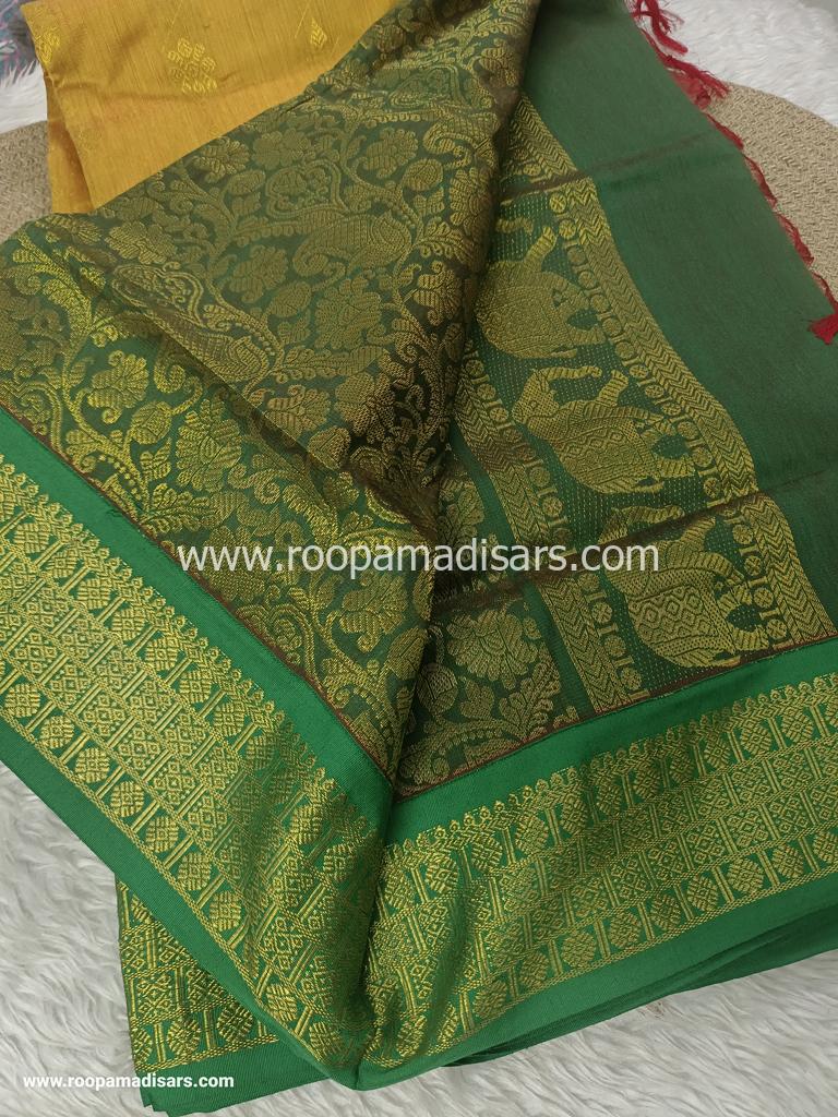 KALYANI SILK READYMADE ரெடிமேட் மடிசார் -READYMADE MADISAR WITHOUT BLOUSE PIECE - Image 3