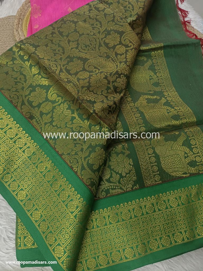 KALYANI SILK READYMADE ரெடிமேட் மடிசார் -READYMADE MADISAR WITHOUT BLOUSE PIECE - Image 3