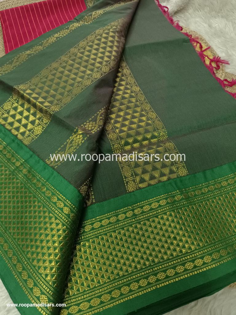 KALYANI SILK READYMADE ரெடிமேட் மடிசார் -READYMADE MADISAR WITHOUT BLOUSE PIECE - Image 4