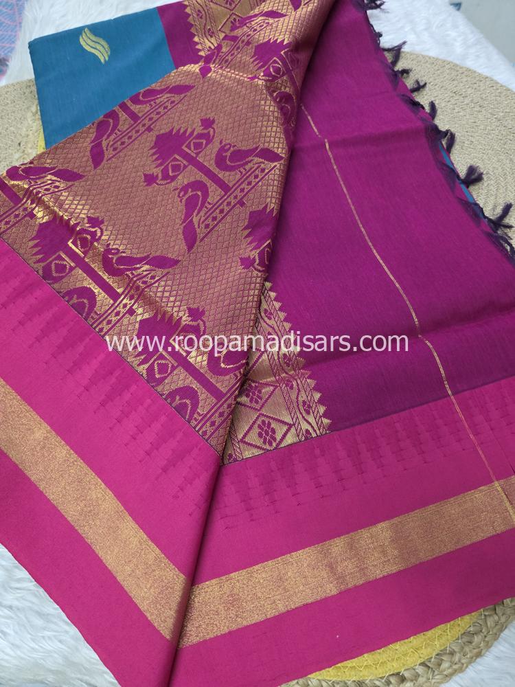 KALYANI SILK READYMADE ரெடிமேட் மடிசார் -READYMADE MADISAR WITHOUT BLOUSE PIECE - Image 3