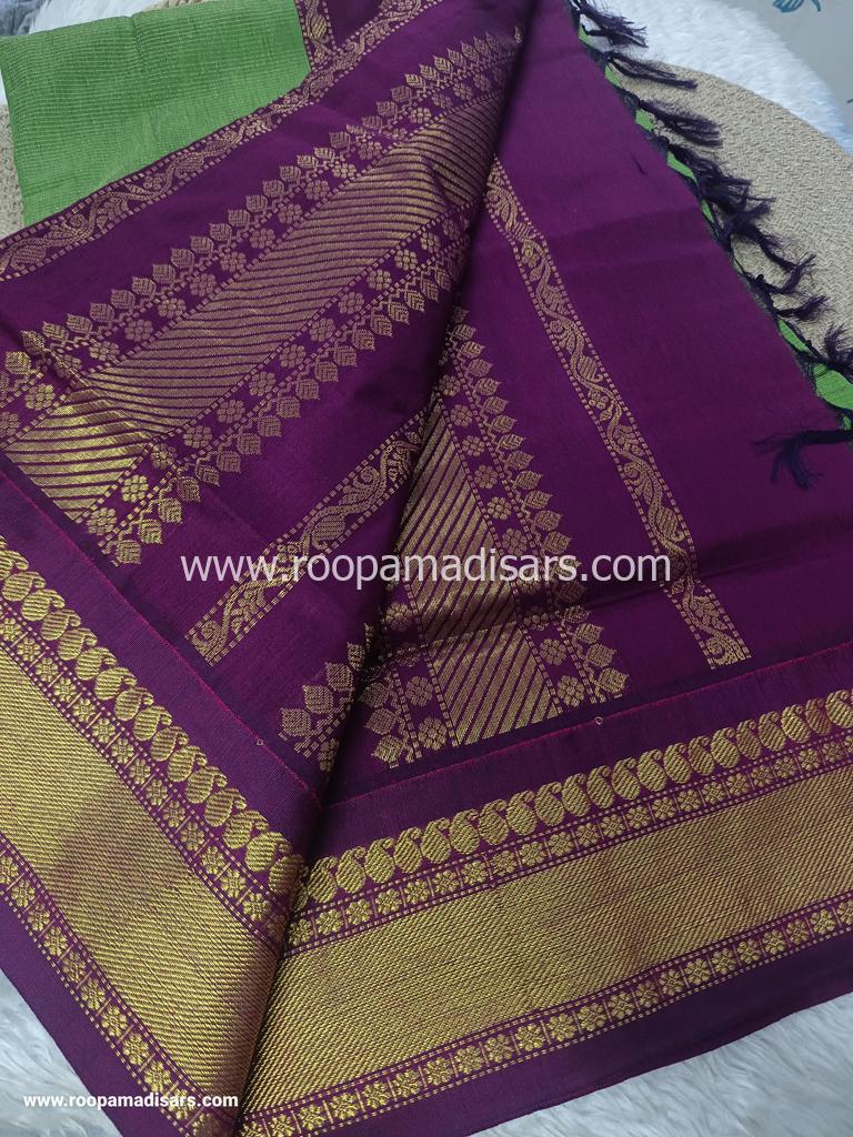 KALYANI SILK READYMADE ரெடிமேட் மடிசார் -READYMADE MADISAR WITHOUT BLOUSE PIECE - Image 3