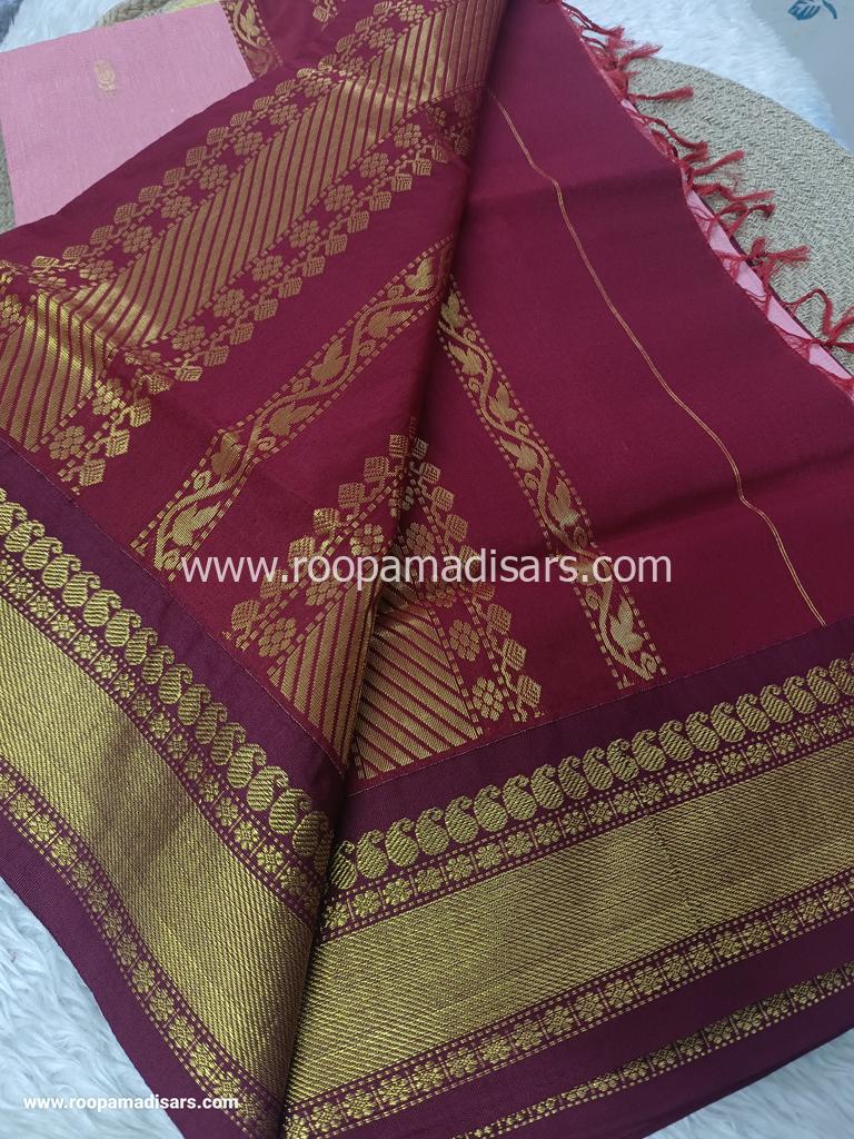 KALYANI SILK READYMADE ரெடிமேட் மடிசார் -VAIRAOOSI READYMADE MADISAR WITHOUT BLOUSE PIECE - Image 3