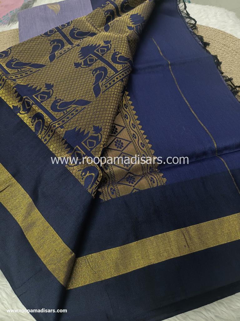 KALYANI SILK READYMADE ரெடிமேட் மடிசார் -READYMADE MADISAR WITHOUT BLOUSE PIECE - Image 3