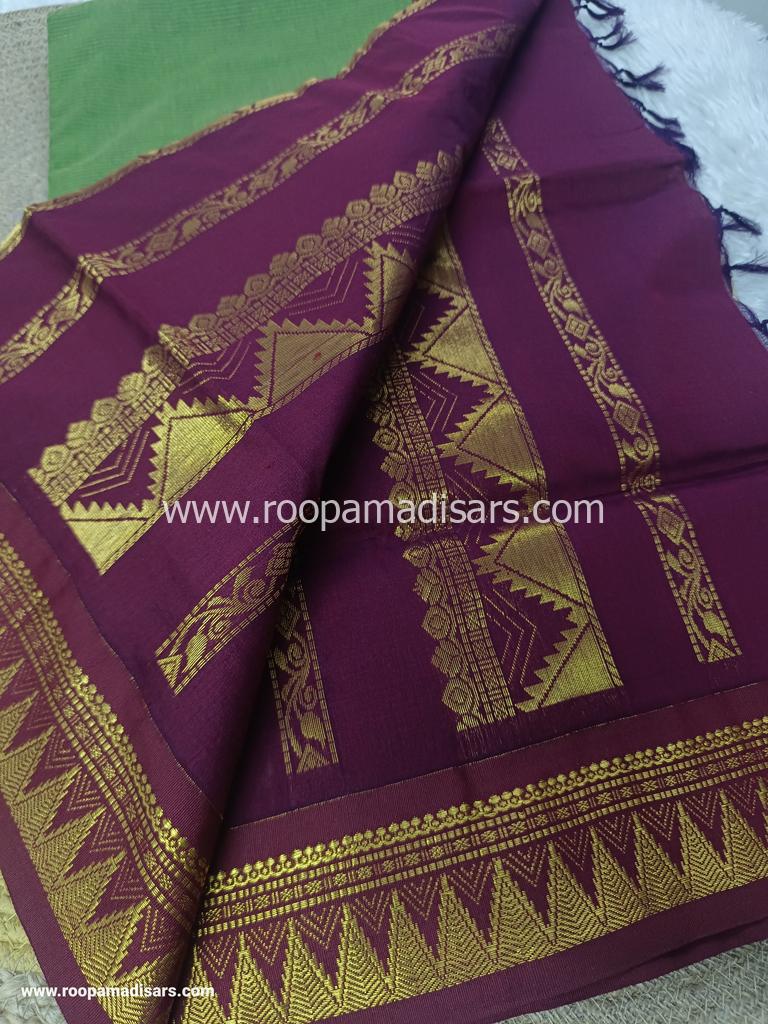 KALYANI SILK READYMADE ரெடிமேட் மடிசார் -VAIRAOOSI READYMADE MADISAR WITHOUT BLOUSE PIECE - Image 3