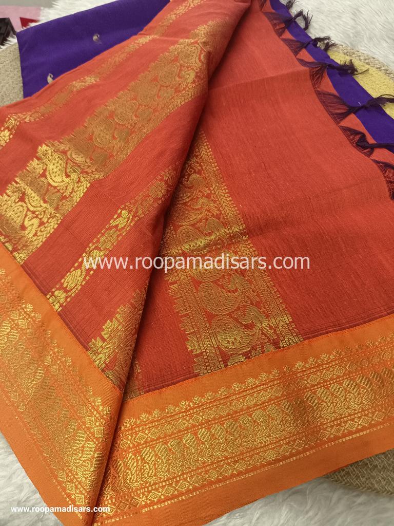 KALYANI SILK READYMADE ரெடிமேட் மடிசார் -READYMADE MADISAR WITHOUT BLOUSE PIECE - Image 3