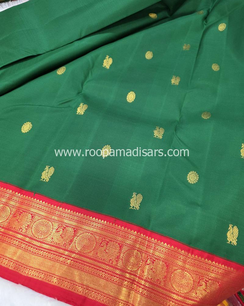 PURE SILK SAREE WITH SILKMARK-6YARDS WITH BLOUSE - Image 5