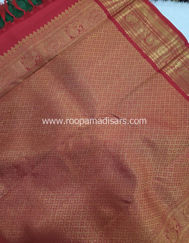 PURE SILK SAREE WITH SILKMARK-6YARDS WITH BLOUSE - Image 7
