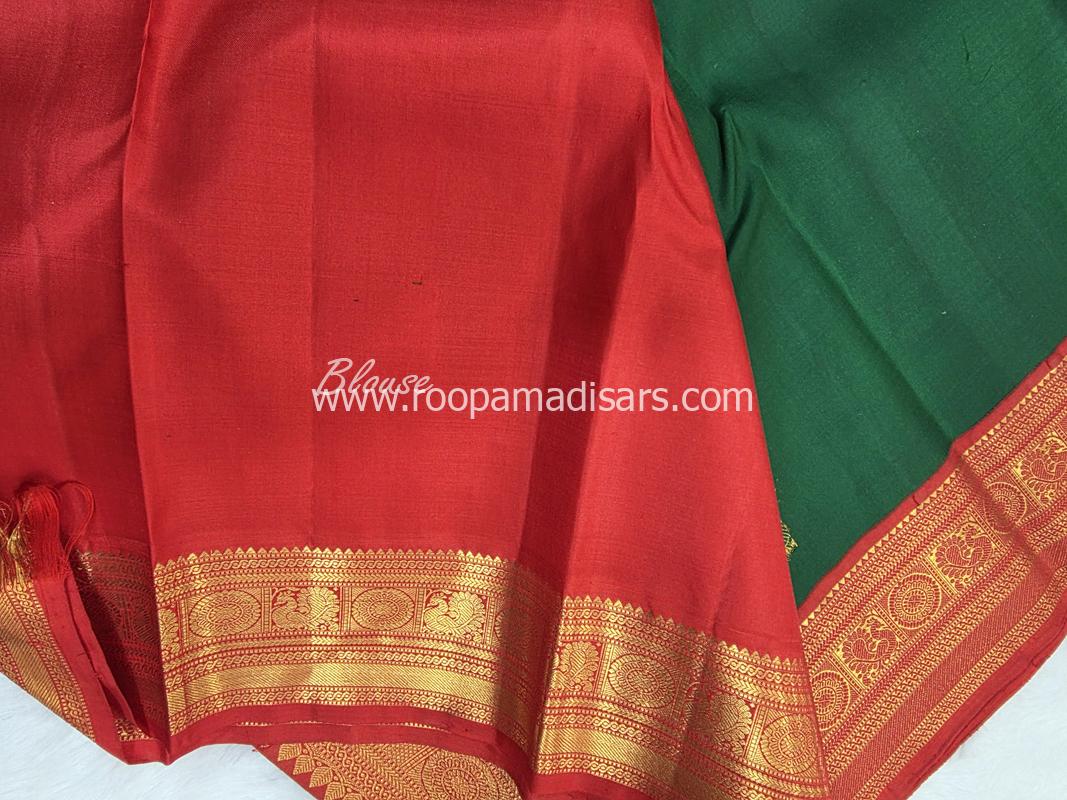 PURE SILK SAREE WITH SILKMARK-6YARDS WITH BLOUSE - Image 8