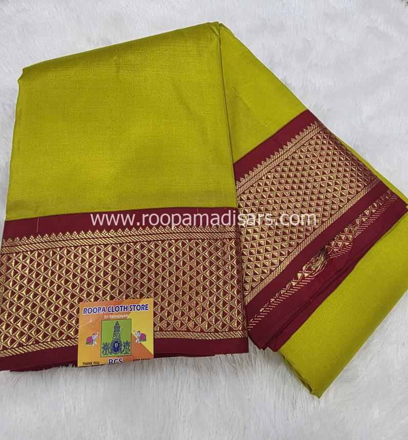 PURE SILK SAREE WITH SILKMARK-6YARDS WITH BLOUSE - Image 3