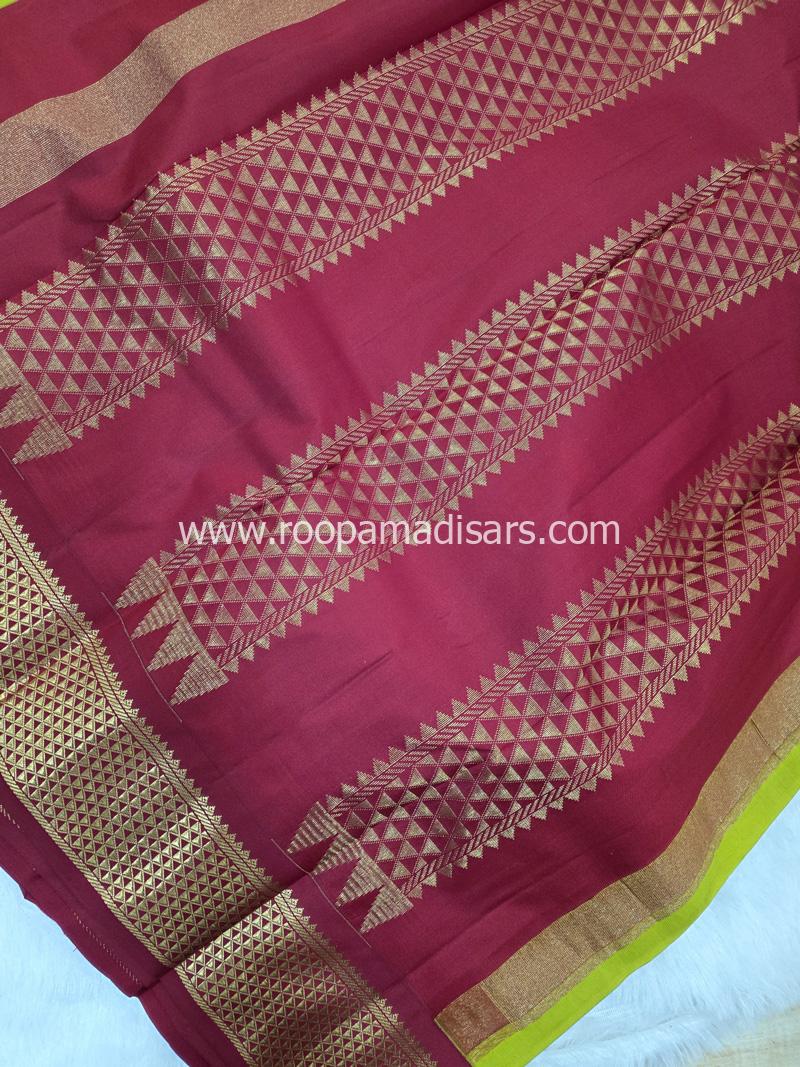 PURE SILK SAREE WITH SILKMARK-6YARDS WITH BLOUSE - Image 5