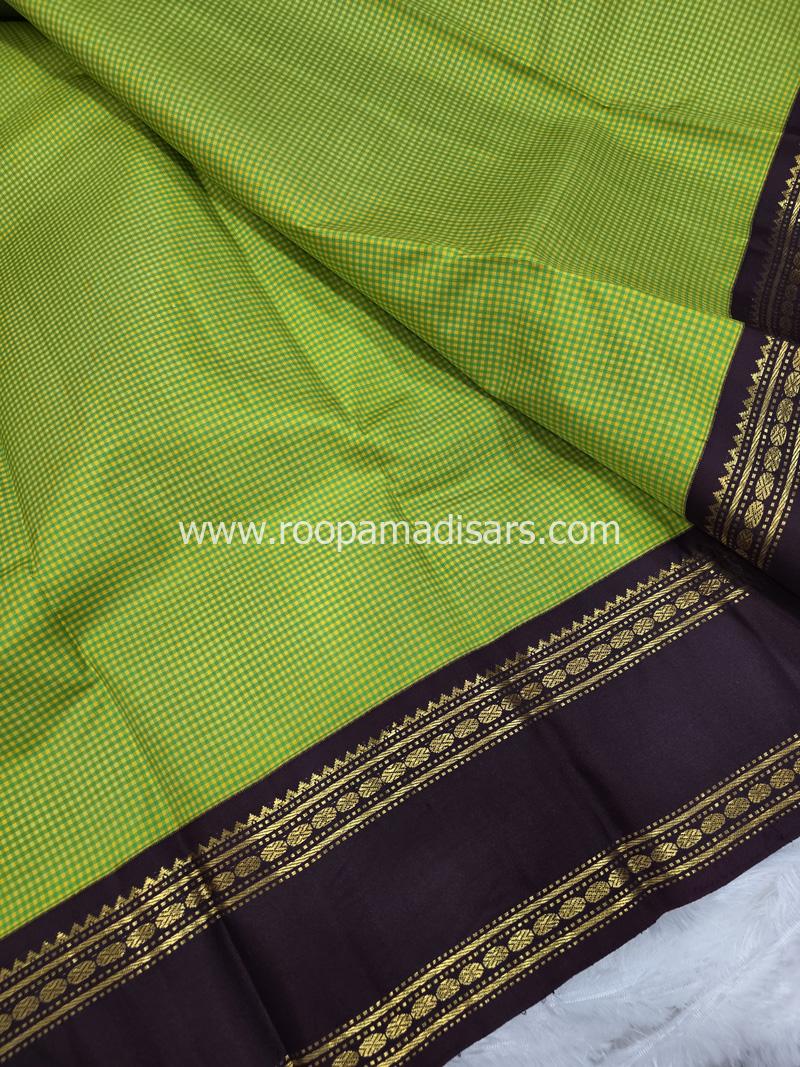 PURE SILK SAREE WITH SILKMARK-6YARDS WITH BLOUSE - Image 3