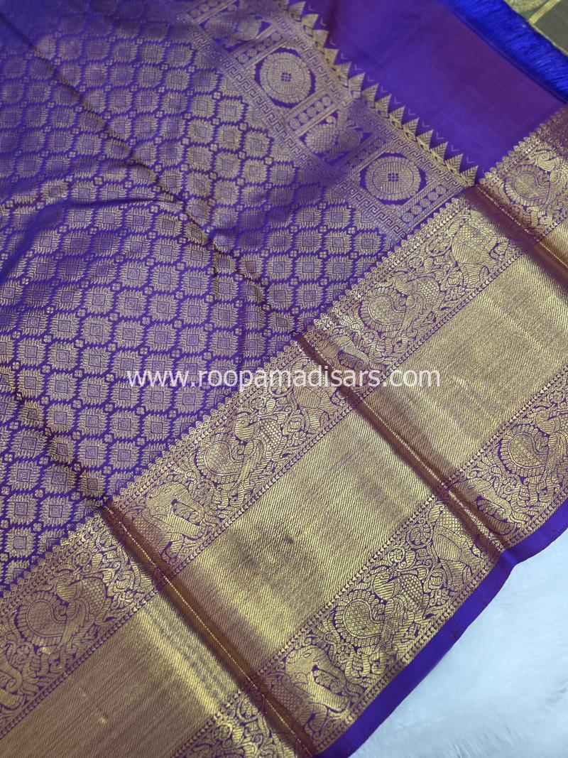 PURE SILK SAREE WITH SILKMARK-6YARDS WITH BLOUSE - Image 4