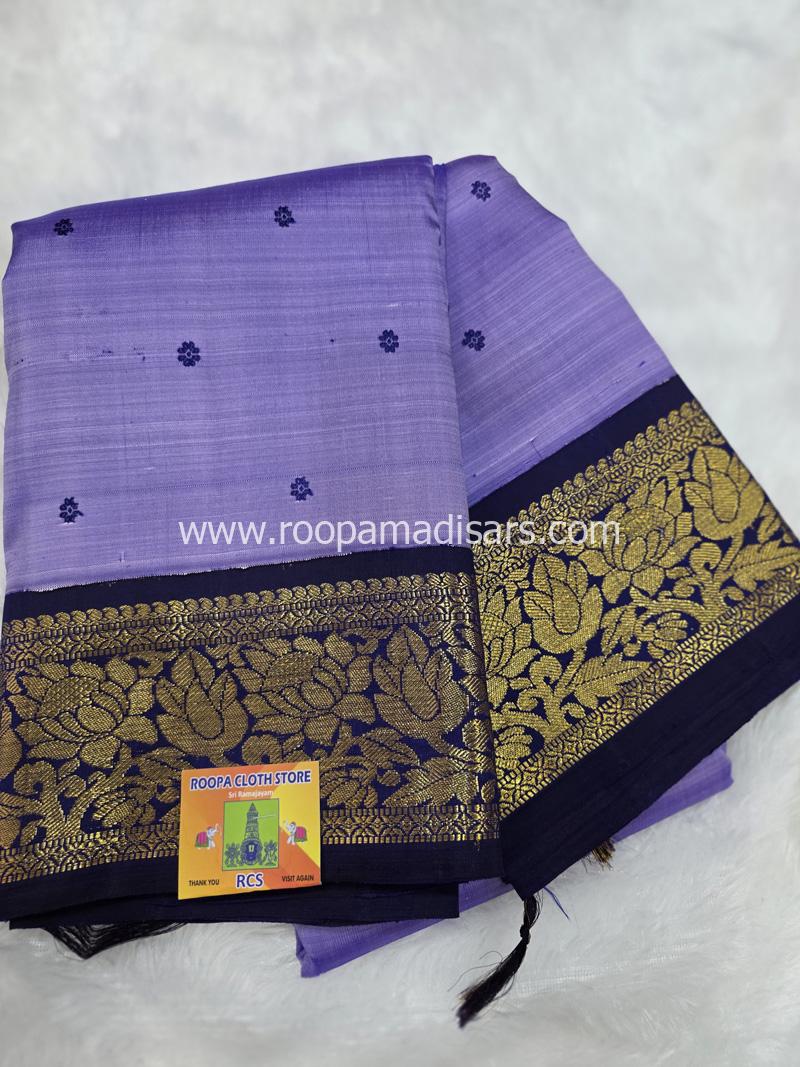 PURE SILK SAREE WITH SILKMARK-6YARDS WITH BLOUSE - Image 3