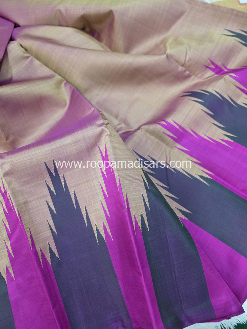 PURE SILK SAREE WITH SILKMARK-6YARDS WITH BLOUSE - Image 3