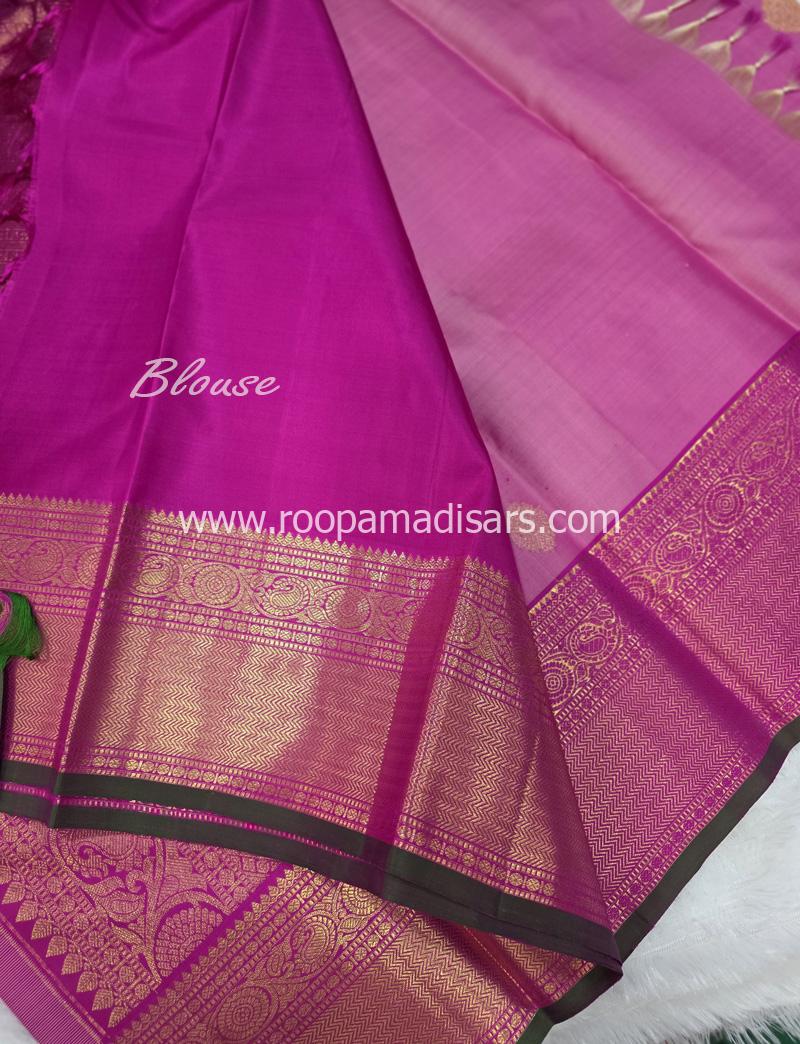 PURE SILK SAREE WITH SILKMARK-6YARDS WITH BLOUSE - Image 6