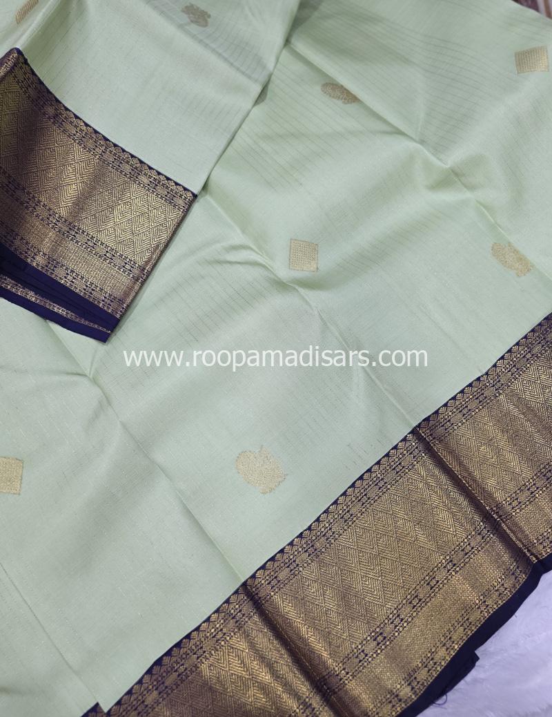 PURE SILK SAREE WITH SILKMARK-6YARDS WITH BLOUSE - Image 3