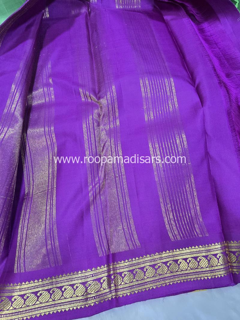 PURE SILK SAREE WITH SILKMARK-6YARDS WITH BLOUSE - Image 4
