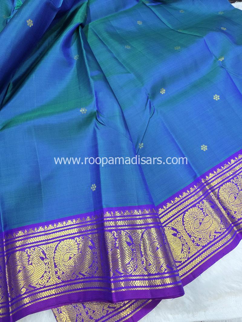 PURE SILK SAREE WITH SILKMARK-6YARDS WITH BLOUSE - Image 3