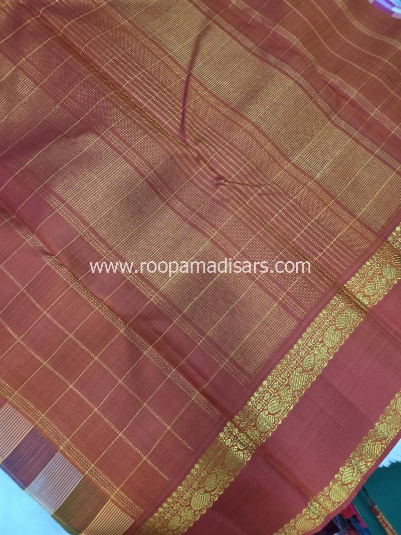 PURE SILK SAREE WITH SILKMARK-6YARDS WITH BLOUSE - Image 4