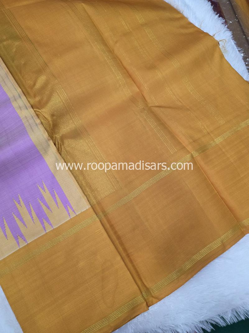 PURE SILK SAREE WITH SILKMARK-6YARDS WITH BLOUSE - Image 4