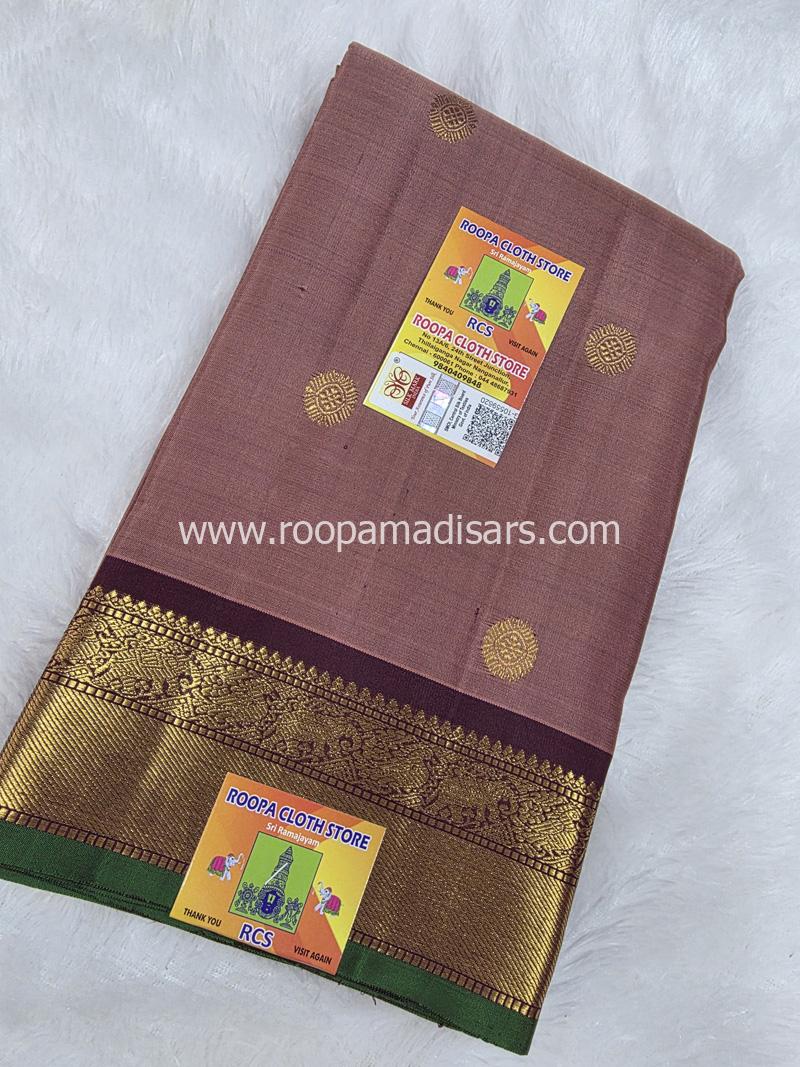 PURE SILK SAREE WITH SILKMARK-6YARDS WITH BLOUSE - Image 3