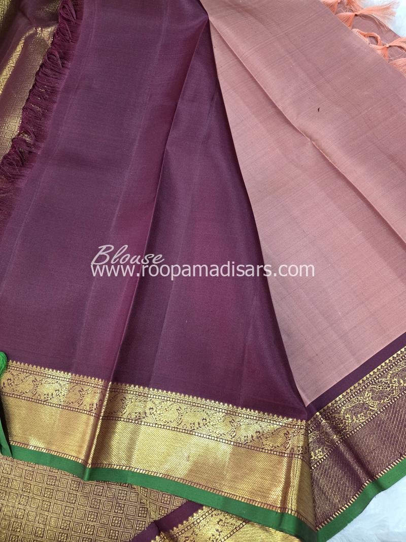 PURE SILK SAREE WITH SILKMARK-6YARDS WITH BLOUSE - Image 6